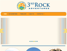 Tablet Screenshot of 3rdrockadventures.com